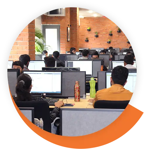 developers working in estatic infotech office
